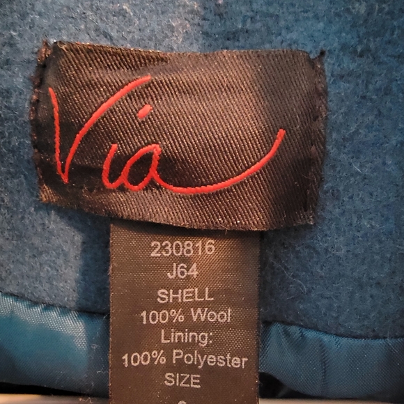 Teal peacoat - Picture 3 of 3